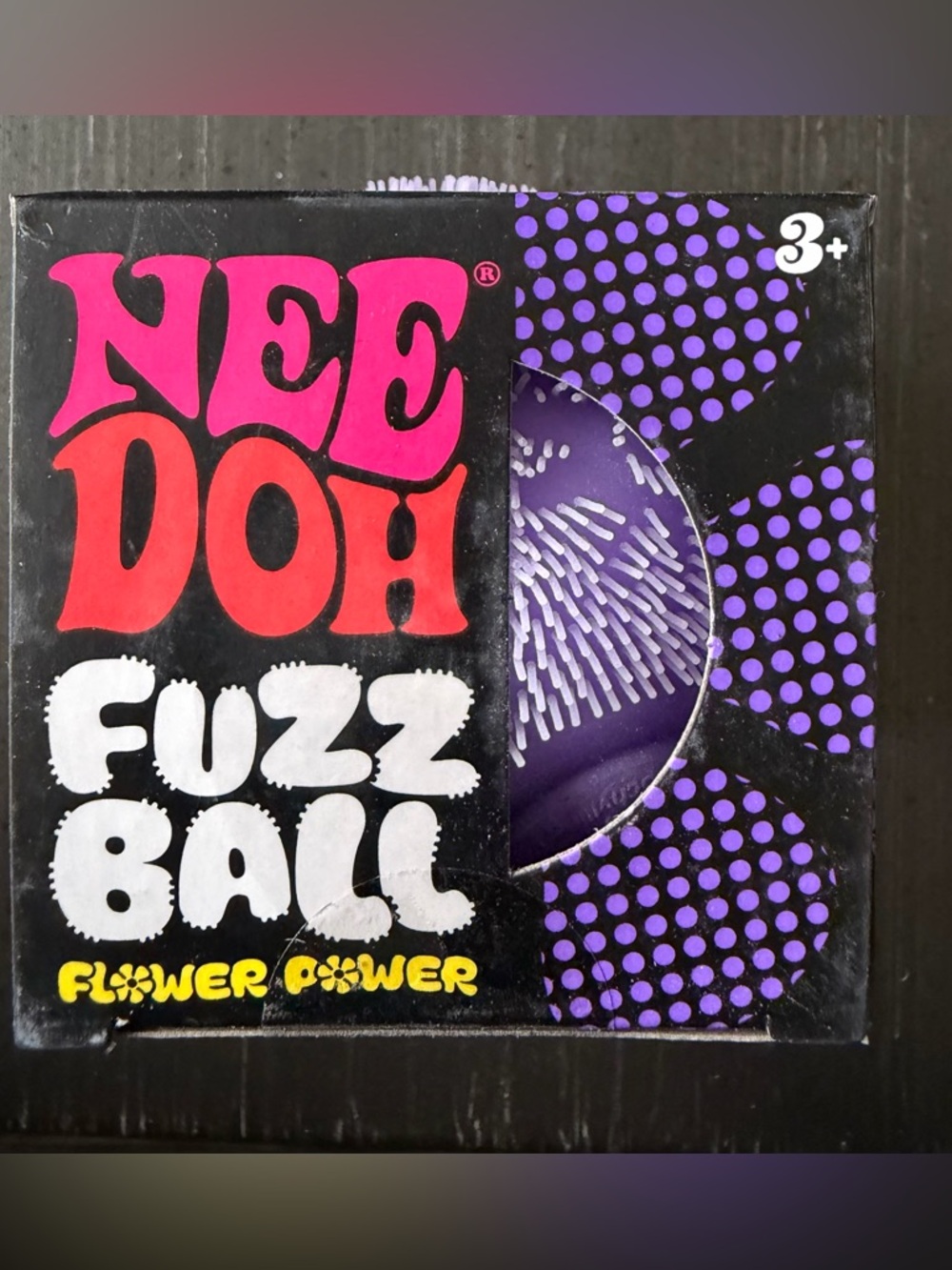 NeeDoh Flower Power Purple